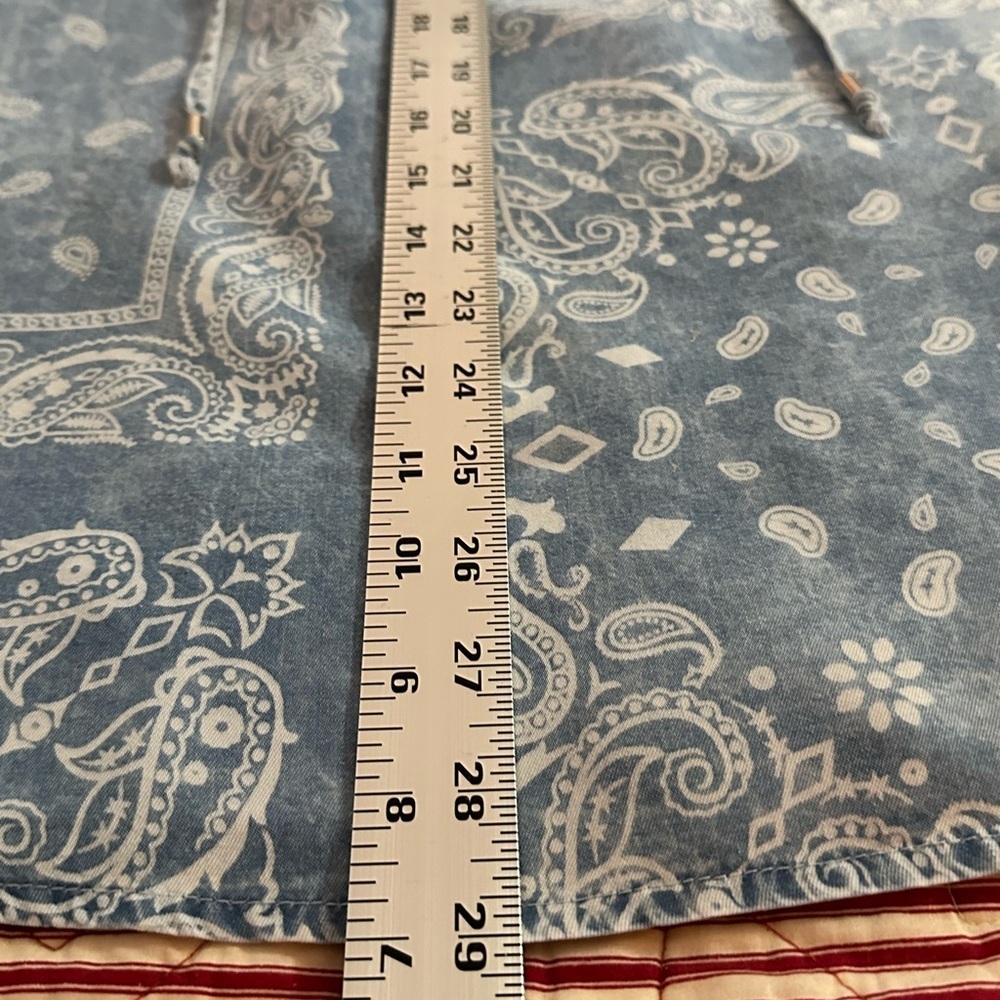 Vintage America Denim Blue Tunic - Picture 8 of 11